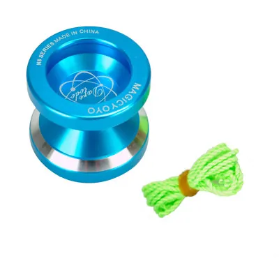 Hot Blue Magic YoYo N8 Dare To Do Alloy Metal Aluminum Professional Yo-Yo Toy • $10.98