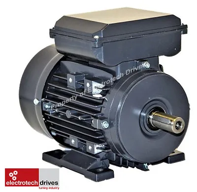 Single Phase 240V Electric Motor Foot Flange And Face Options 1400rpm 2800rpm • £156.99