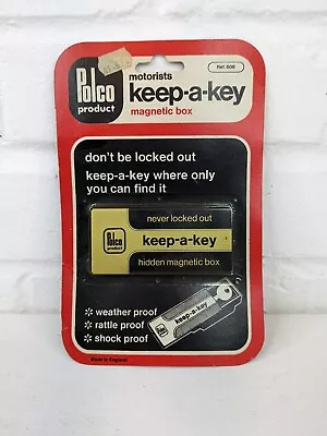 Keep A Key Holder Polco Secret Magnetic Box Key Safe Vintage Car Home Waterproof • £13.99