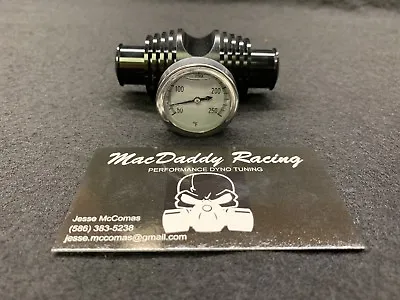 MacDaddy Racing Temperature Gauge For Suzuki LT500R LT500 Quadzilla (Black) • $69.99