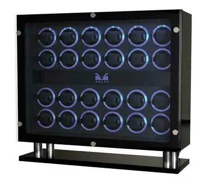 Volta Automatic 24 WATCH WINDER CARBON FIBER Box Signature Series 31-560240 • $4250