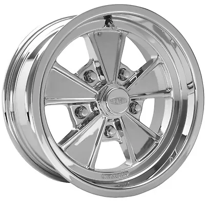 Cragar WHEEL ELIMINATOR POLISHED 17x7 5-4.5 BOLT +6 OFFSET 4 1/4' BACKSPACE • $468.78