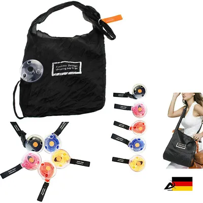 £12.16 • Buy Faltbare Einkaufstasche ROLL UP Verschiedene Farben Praktisch Auf- Und Zurollbar