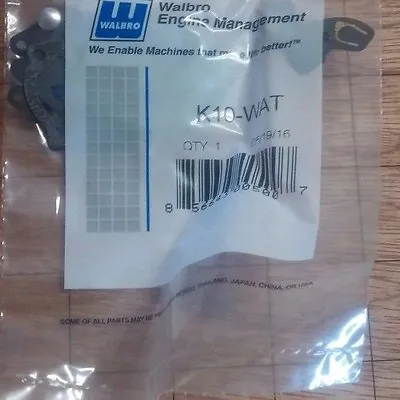 Walbro Carb Rebuild Repair Kit McCulloch MAC 2816 2818 284S 2817 282 328 Trimmer • $23.15