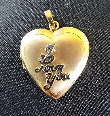 Vintage 14k Yellow Gold Filled Locket • $28