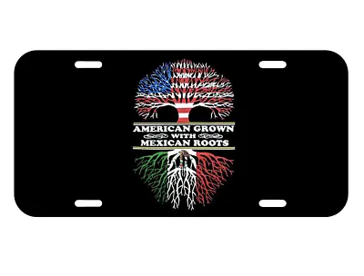 American Grown Mexican Mexico USA US Vehicle License Plate Chicano NEW Latino  • $16.99