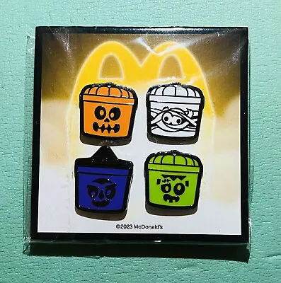 McDonald’s Halloween McBoo Pail Bucket Pins - Complete Set • $35