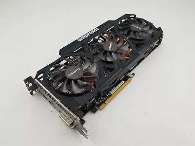 GIGABYTE R9 280X WindForce 3X OC GV-R928XOC-3GD 3GB GDDR5 384 Bit Graphics Card  • $32.99