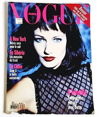 Vogue Paris 11 1993 Karen Mulder Bridget Hall Kate Moss Monica Belluci Lotta 90s • $133.90