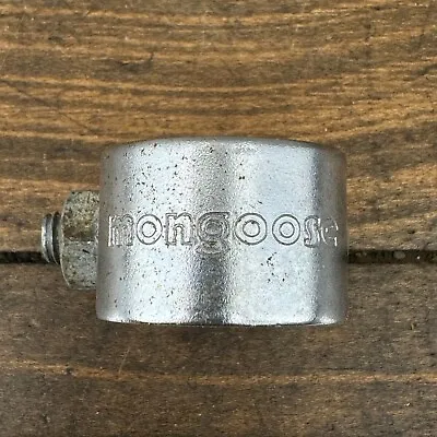 Mongoose Old School BMX Seatpost Clamp OG 1970s  1980s Motomag Stamped 25.4 Kos • $179.99