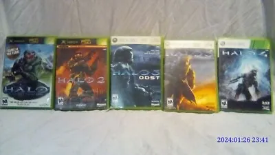 Halo Xbox And Xbox 360 Game Lot Used • $50