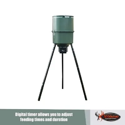 $159.99 • Buy Wildgame Innovations Quick Set 270 Pro Digital Poly Barrel Feeder Kit *dm