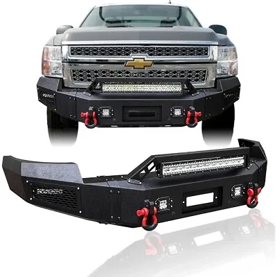 Vijay Front Bumper Fits 2007-2010 Chevy Silverado 2500/3500 With LED Lights • $789.98