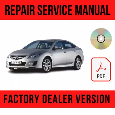 Mazda 6 2009-2013 Factory Repair Manual • $13.49