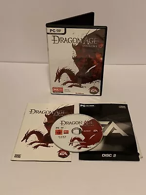 Dragon Age: Origins - Complete - PC Dvd - MA 15+ - Good Condition • $14.95