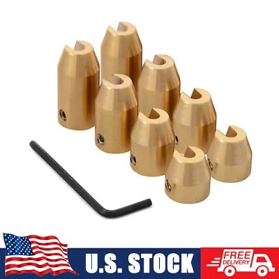 8 Pieces Motorcycle Reusable Brass Wheel Spoke Balance Weights With Wrench Tool • $18.04