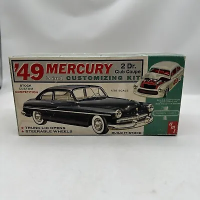 1963 AMT MIB '49 Mercury Club Coupe Model Kit 02-349 Time Capsule READ BELOW • $75