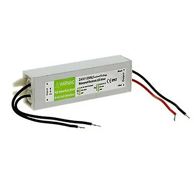 10W-200W LED Driver AC240V To DC24V Waterproof Power Supply Transformer IP67 • £6.53