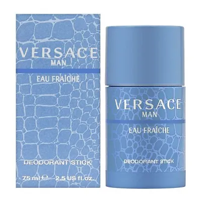 Versace Eau Fraiche For Men Deodorant Stick 2.5 Oz 75 Ml NEW IN BOX SEALED • $27.95