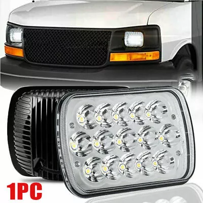 $29.99 • Buy 5x7  7x6 LED Headlight Hi/Lo DRL For Chevy Express 1500 2500 3500 4500 Cargo Van