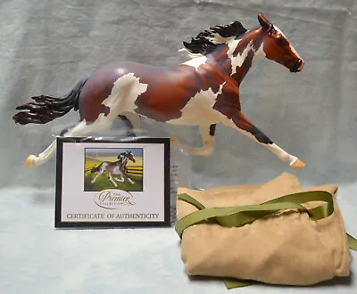 Breyer Traditional #90205 2022 Premier Constantia STB Mare Roan Sabino COA+Bag • $256.45