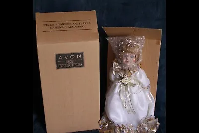 Vintage Avon Special Memories Angel Doll Feather Wings Katrina Caucasian NIB  • $30