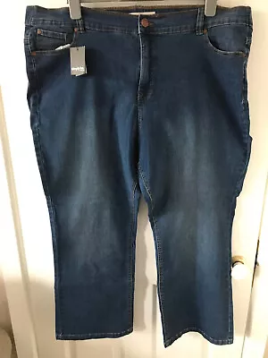 SimplyBe 24/7 Bootcut Blue Jeans Size 26 • £19.99