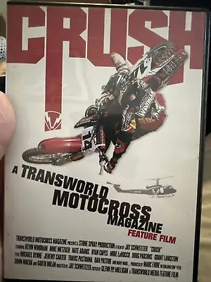 Transworld Motocross Magazine Crush DVD 2003 Freestyle Nate Adams Mike Metzger • $1.99