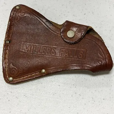 Vintage Miller Falls  Hatchet Sheath Original Leather • $15