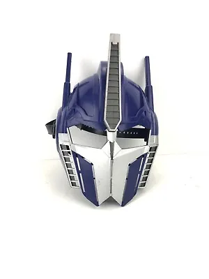 $14.99 • Buy Hasbro Halloween Transformers Optimus Prime Plastic Mask Costume Robot Blue  
