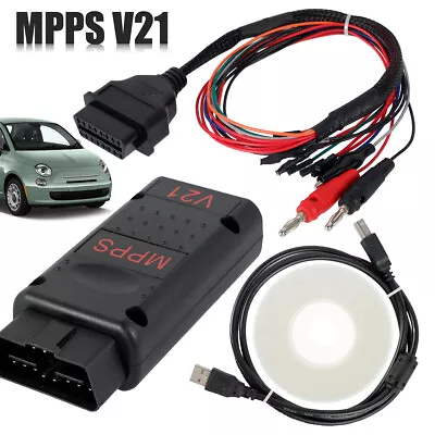 MPPS V21 ECU Programming Tool Professional MULTIBOOT ECU Chip For Car Auto MH⊹ • $37.79