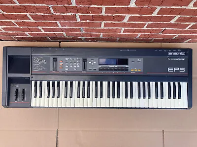 $550 • Buy Ensoniq EPS 16 Sampler Keyboard Synthesizer Vintage Rare