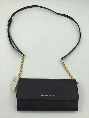 Michael Kors Jet Set Medium Wallet Leather Crossbody • $19.99