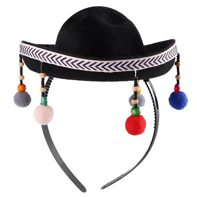Luau Event Hats Mexico Party Cosplay Supplies Mexico Decorations Hat • £8.28