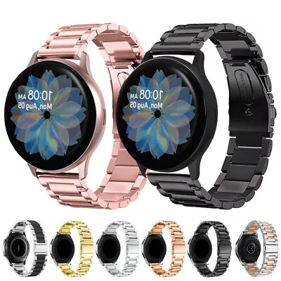 Stainless Steel Watch Band Strap For Samsung Galaxy Watch 46 42mm Active 2 40 44 • $15.99