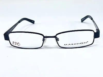 New MARCHON M534 Black/ Grey Striped Womens Eyeglasses Frame 51-16-135 • $34