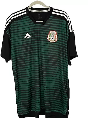 Authentic Mexico National Team 2018 Adidas Parley Football Soccer Jersey Kit XL • $49.93