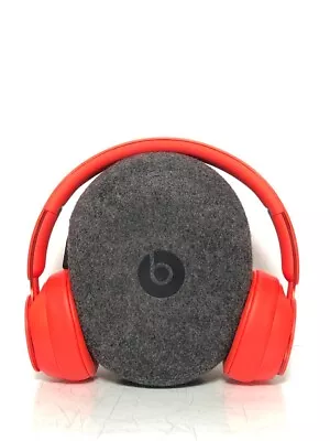 Beats By Dr. Dre Solo Pro On Ear Wireless Headphones Citrus Red A1881 • $119.99