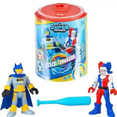 DC Super Friends Color Changers Batman + Harley Quinn • $16.95