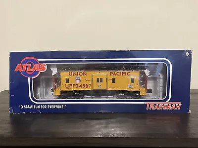 ATLAS O Scale 3-Rail Union Pacific Bay Window Caboose • $50