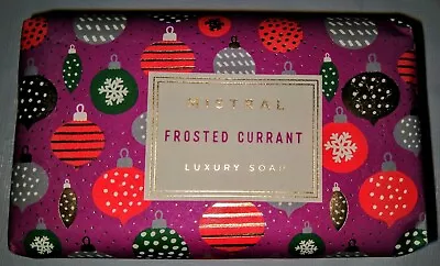 Mistral Frosted Currant Scented Luxury Soap Made In France 7oz / 200g • $13.98