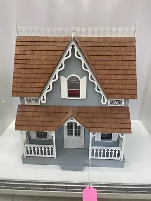 Vintage Miniature Handcrafted Wooden Dollhouse • $299.99