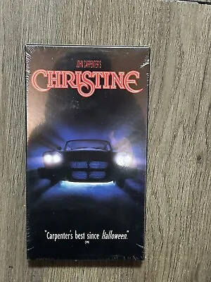 Christine VHS Movie 60161 Stephen King John Carpenter Horror 1983 SEALED New • $36
