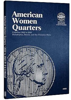 American Women Quarters (PDS Mints) 2022-2025 - Official Whitman Coin Folder • $5.99