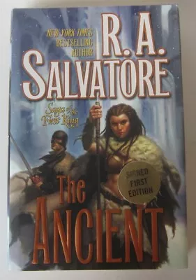 The Ancient Signed By R.A. Salvatore HC First Edition Saga Of The First King #2 • $22.40