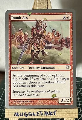 DUMB ASS X 2 - MtG Unhinged - Common - MINT • £1.80