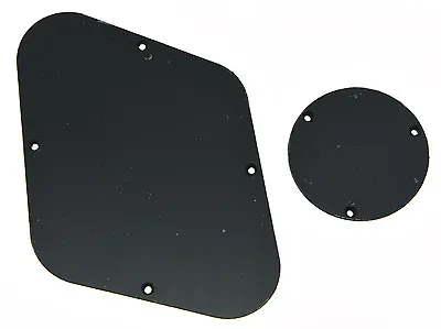 USA Spec Black LP Back Control & Switch Plate Cavity Cover For Gibson Les Paul • $8.56