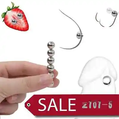 Metal Strong Magnetic Breast Beads Clamps Clip Ball Rings Lock Stretcher Binding • $8.98