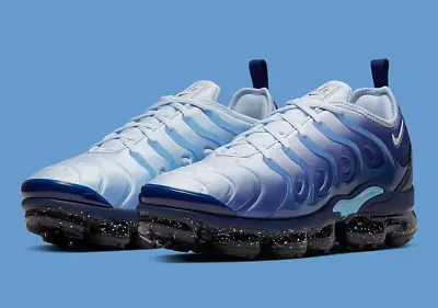 Size 7-12 Nike Air VaporMax Plus CK1411-400 Blue Men's Sneakers • $166