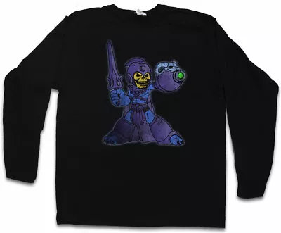 MEGATOR MEN LONG SLEEVE T-SHIRT Masters Of The Skeletor Mega Motu Universe Man • $29.99